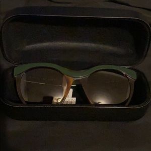 ETRO Sunglasses green/Havana 53mm round